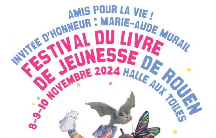 42ème édition du Festival du livre jeunesse de Rouen les 8, 9 et 10 novembre 2024