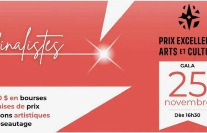 38E ÉDITION DES PRIX D’EXCELLENCE EN ARTS ET CULTURE