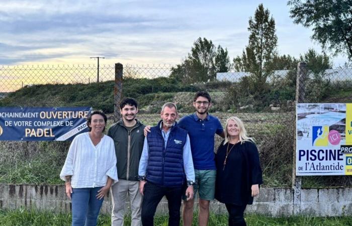 Cette famille girondine va créer une superbe salle avec plusieurs terrains de padel