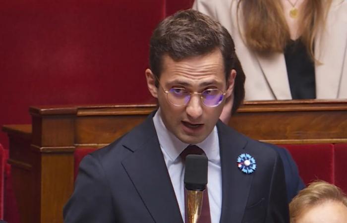 le député du Nord-Ardèche Vincent Trébuchet interpelle le gouvernement