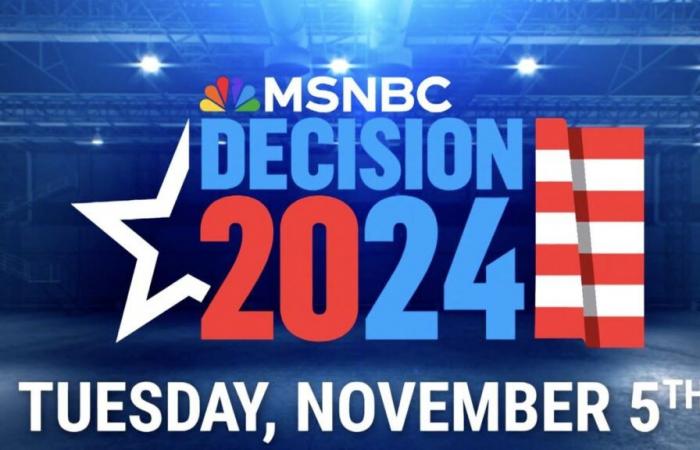 Comment regarder MSNBC en direct en ligne le soir des élections 2024