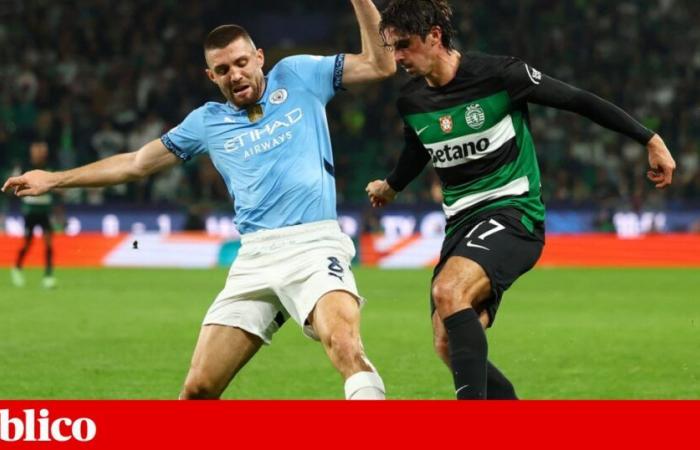 Contre City, le Sporting a commencé comme étudiant et a fini comme professeur