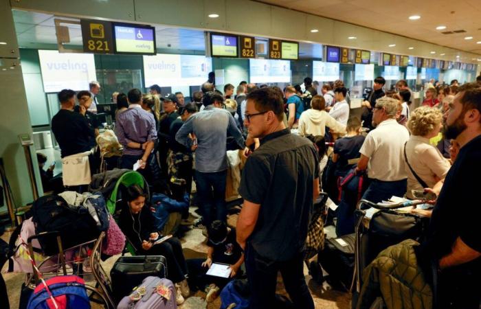 aéroport, gares, routes… Images de Barcelone sous les eaux après de nouvelles pluies torrentielles