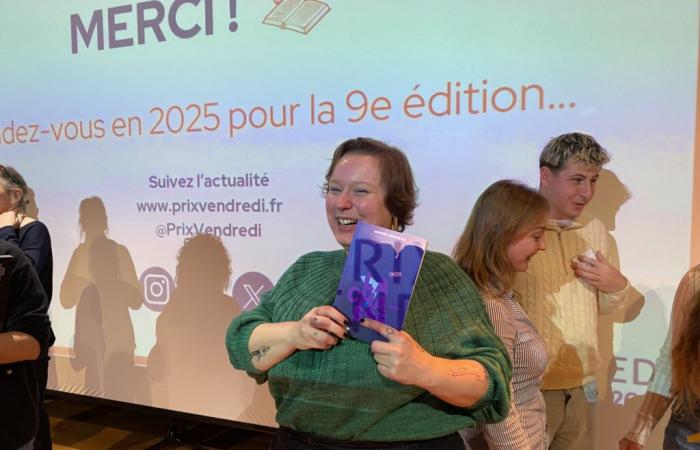 Maureen Desmailles, lauréate du Prix du vendredi 2024