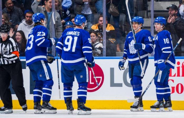 Les Leafs ont enfin battu leur bête ennemie, les Bruins de Boston