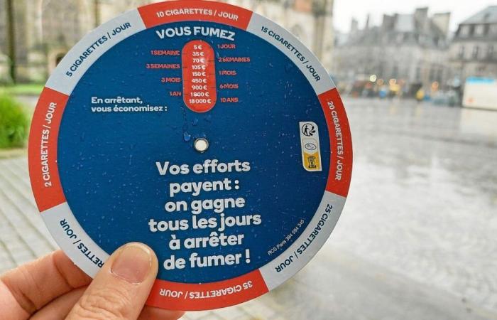 A Quimper, des kits gratuits pour arrêter de fumer