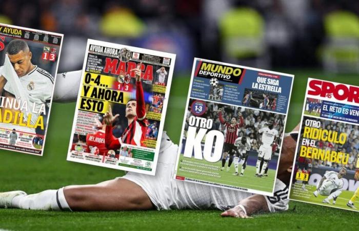 « Madrid en crise », « un KO », « un malaise », la nouvelle gifle reçue par le Real Madrid vue par la presse européenne