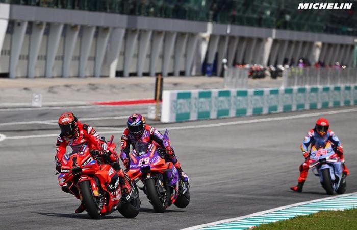 MotoGP Malaisie Sepang J3, Débriefing Jorge Martin (Ducati/2) : « il peut pleuvoir, il peut y avoir du vent, il peut neiger », etc. (intégralité)