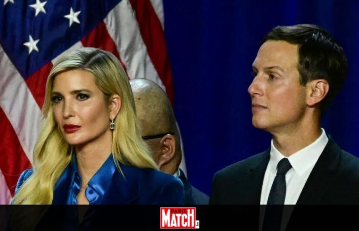 le visage fermé d’Ivanka Trump, présente sur scène lors du discours de son père