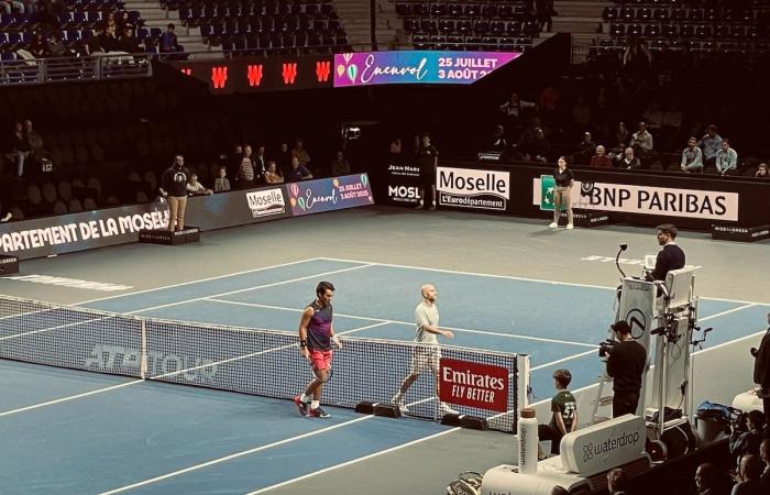 nous avons passé une journée sportive à l’Open de Moselle à Metz