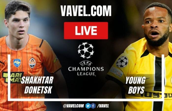 Shakhtar Donetsk vs Young Boys LIVE Score Mises à jour (0-0)