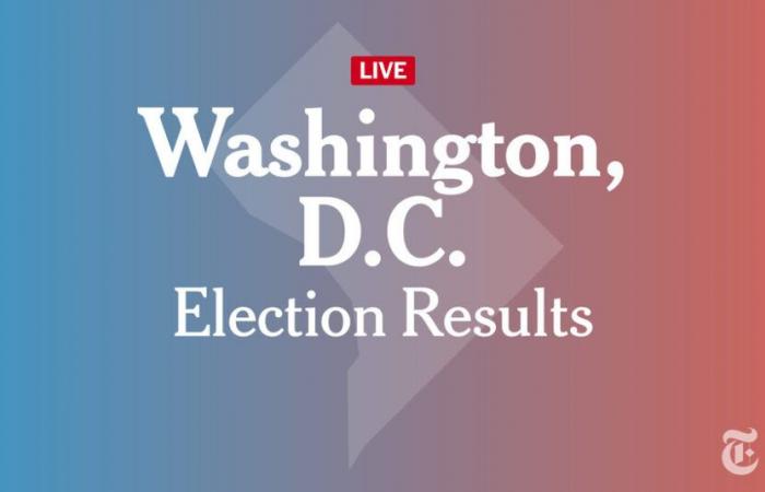 Résultats de l’élection du sénateur fantôme à Washington, DC 2024