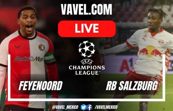 Feyenoord vs Red Bull Salzbourg Mises à jour des scores en direct (0-0) | 6 novembre 2024