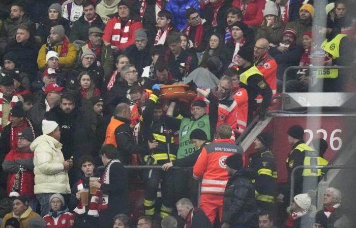 La mort d’un fan éclipse la victoire du Bayern en Ligue des champions alors que les fans s’abstiennent de chanter