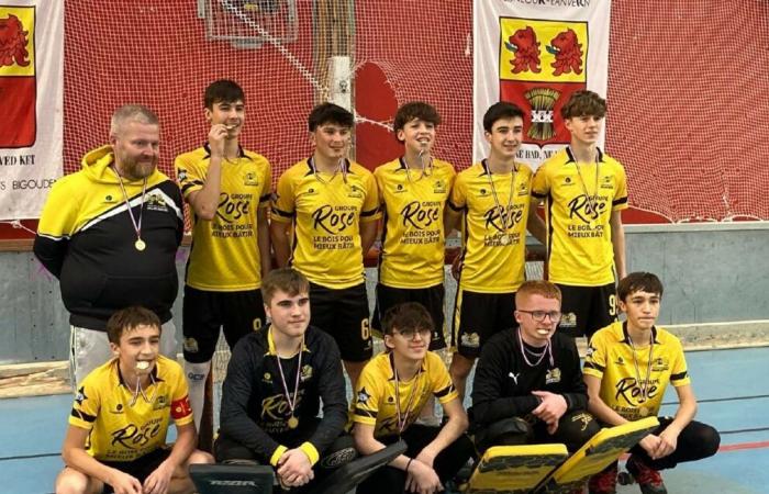 Les U17 de Ploufragan sacrés à la Coupe de France de rink hockey