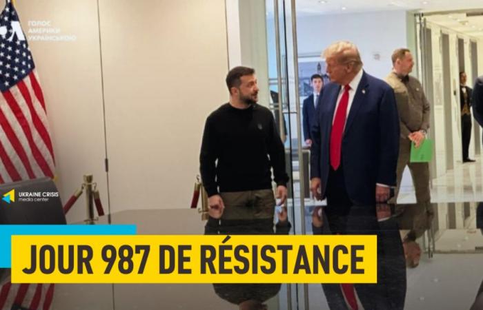 Zelensky félicite Trump pour sa victoire aux élections américaines