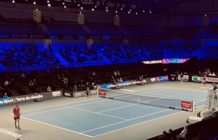 nous avons passé une journée sportive à l’Open de Moselle à Metz