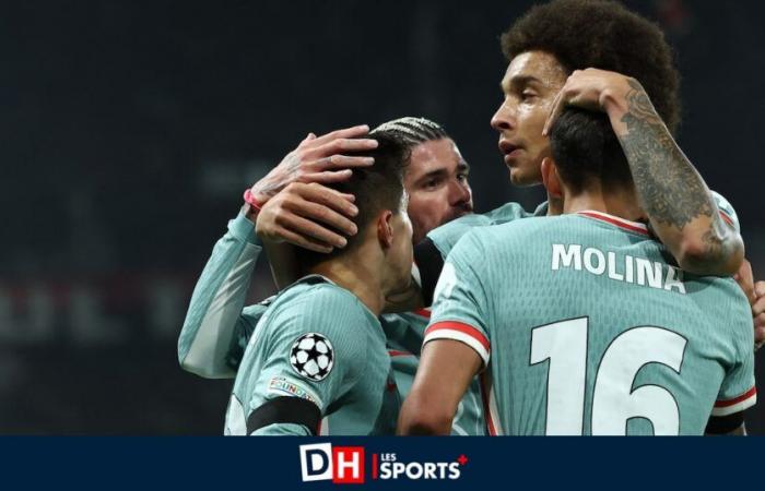 L’Inter mène contre Arsenal (1-0), l’Atletico et le PSG se neutralisent (1-1), le Barça repasse devant le Red Star (1-2) (MULTILIVE)