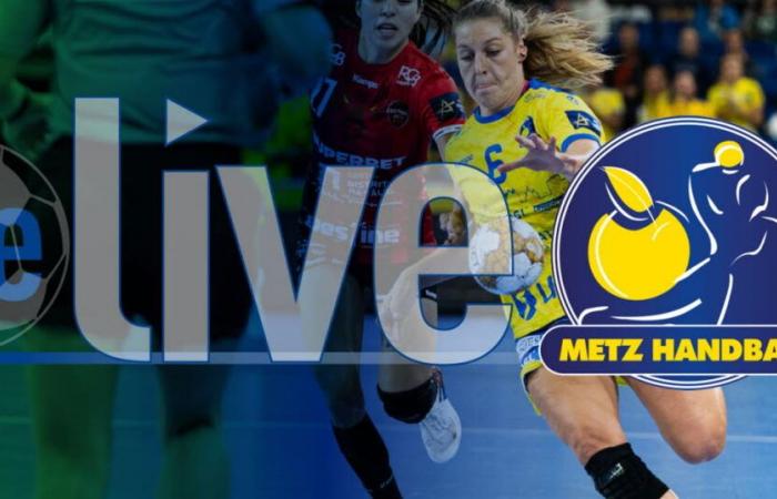 suivre le match entre Metz Handball et Besançon