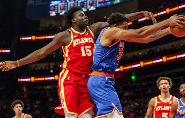 Les Knicks perdent la 2e place consécutive avec une défaite 121-116 contre les Hawks