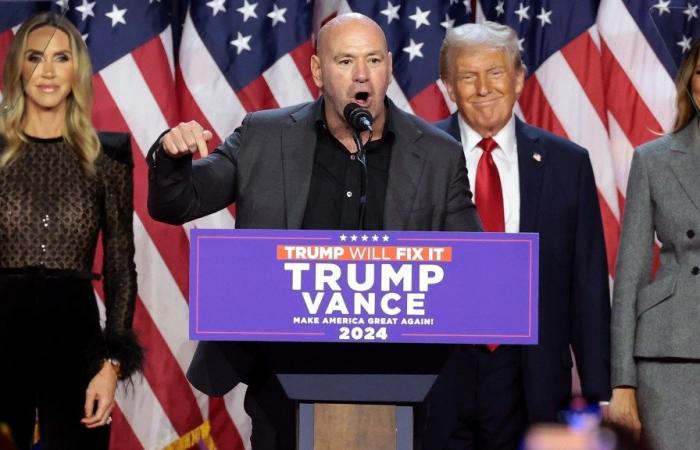 Dana White se réjouit de la victoire électorale de Donald Trump, grâce à Joe Rogan