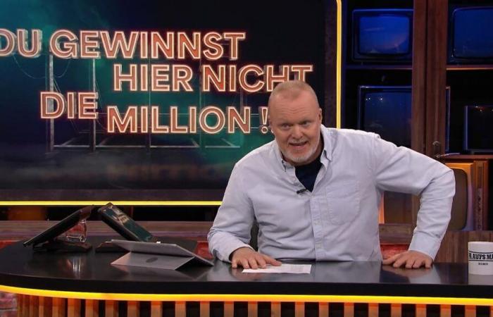 Stefan Raab a décroché un autre spectacle géant pour « Vous ne gagnerez pas un million ici ».