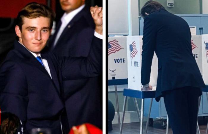 Quand Donald Trump a expliqué comment son plus jeune fils, Barron, avait grandi de 6 pieds 9 pouces