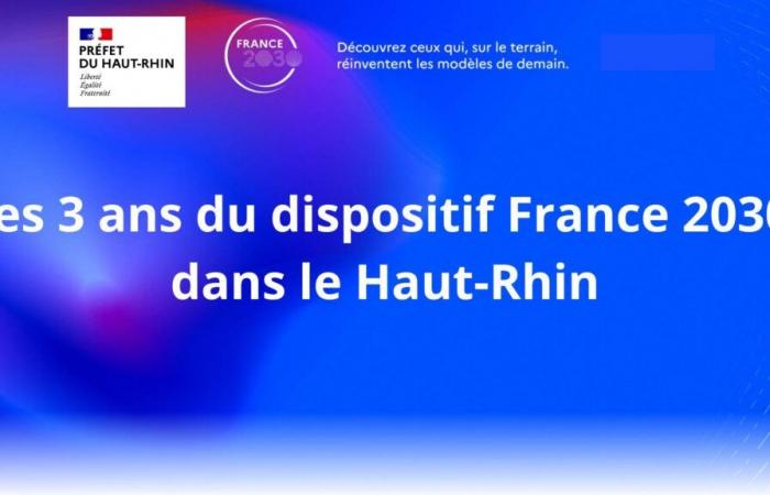 3 ans du dispositif France 2030 dans le Haut-Rhin – Communiqués 2024 – Espace presse – Actualités