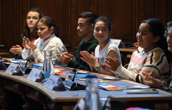 La cérémonie d’investiture des 54 jeunes du conseil départemental a eu lieu