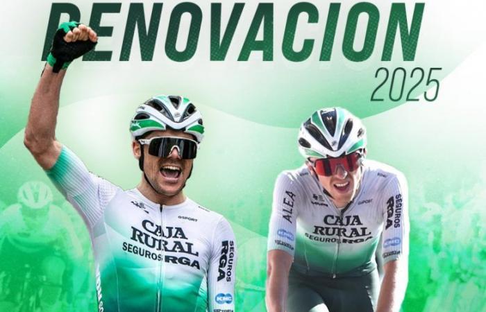 Vélo. Transfert – La formation Caja Rural-Seguros RGA prolonge un membre de l’équipe