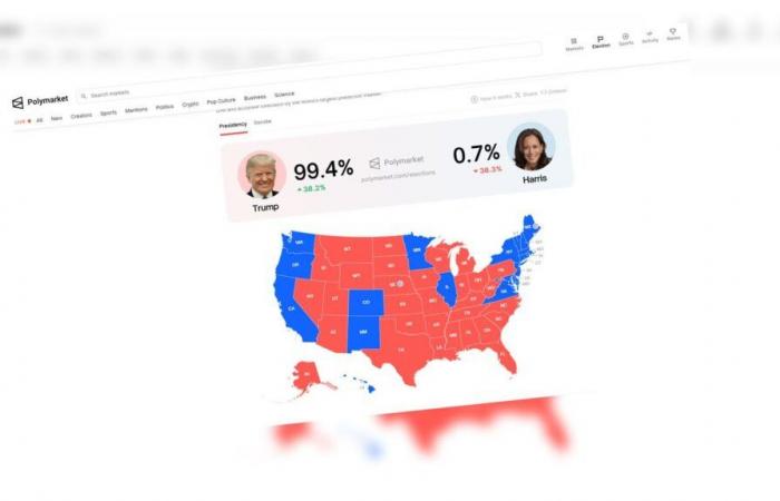 qu’est-ce que Polymarket, cette plateforme autoproclamée « plus grand site de prédiction au monde », qui a annoncé la victoire de Donald Trump ?