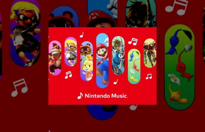 Nintendo Music dépasse le million de téléchargements et de mises à jour