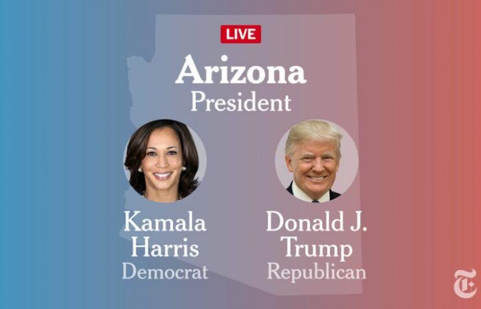 Résultats de l’élection présidentielle en Arizona 2024