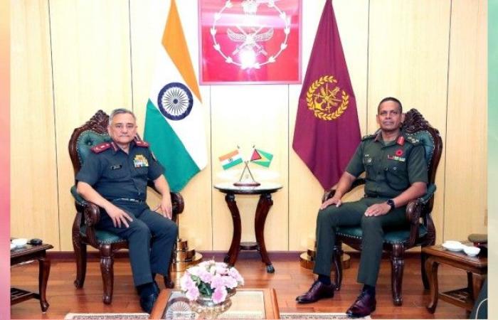 Le chef d’état-major de la Défense guyanaise rencontre le haut commandement de la défense indienne