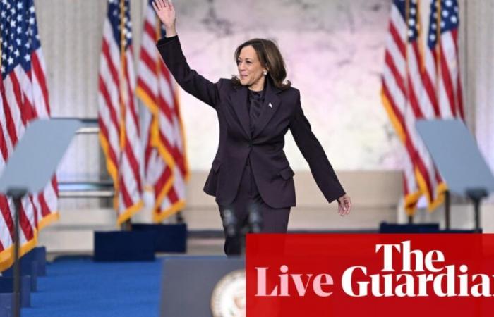 Élections américaines en direct : Kamala Harris dit « ne désespérez pas » dans son discours de concession ; Trump rencontrera Biden à la Maison Blanche, selon la campagne