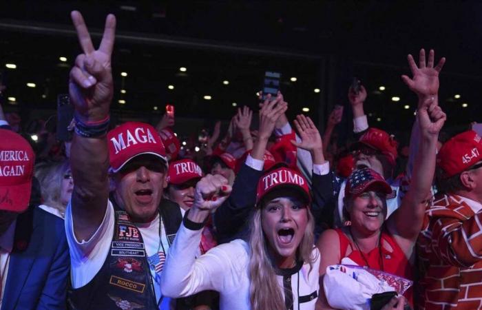 La joie des Trumpistes et la douche glaciale du Camp Harris