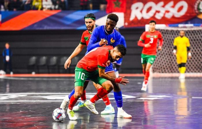 Le Maroc piégé par la France en Futsal