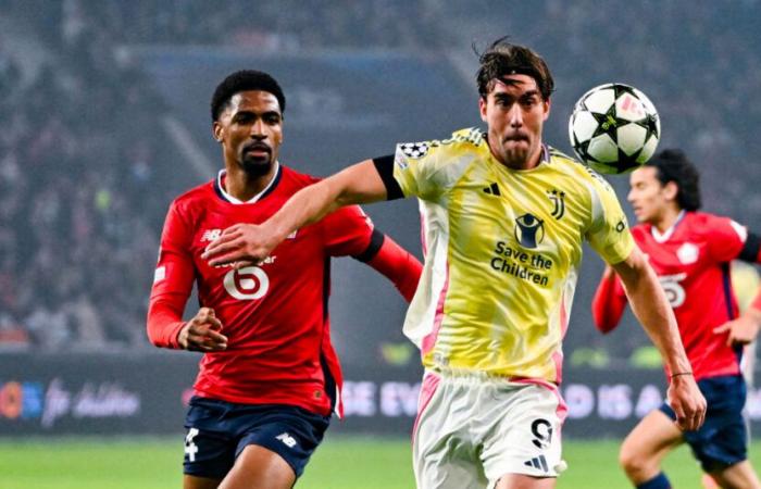 Lille tient tête à la Juve