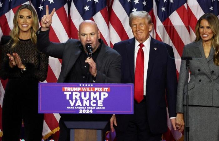 Le patron de l’UFC, Dana White, fait l’éloge du président élu Trump : personne ne mérite cela plus