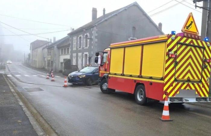 Accident rue de Langres in Chalindrey