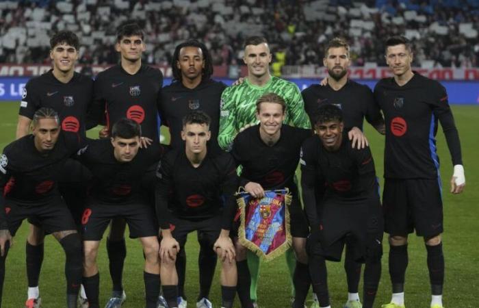 Le 1×1 du Barça contre l’Étoile Rouge