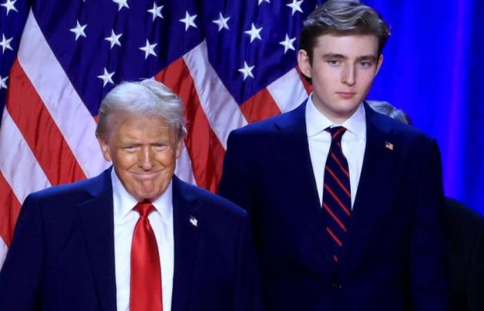 Bien, quelle est la taille de Barron ? Fils long du président Donald Trump