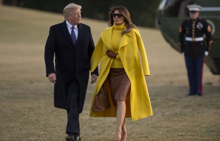 Melania Trump fait un retour historique dans le rôle de FLOTUS