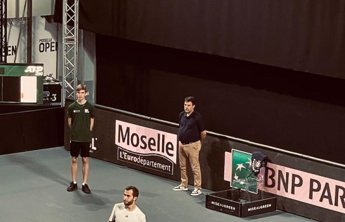 nous avons passé une journée sportive à l’Open de Moselle à Metz