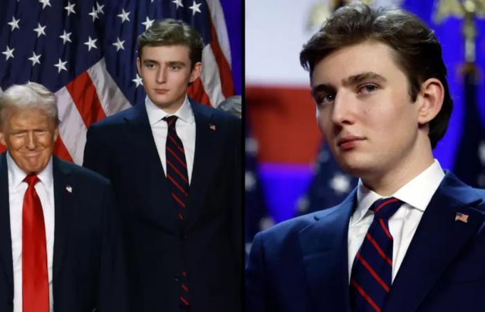 La taille de Barron Trump laisse les gens écarquillés alors que Donald révèle comment il est devenu si grand – US News