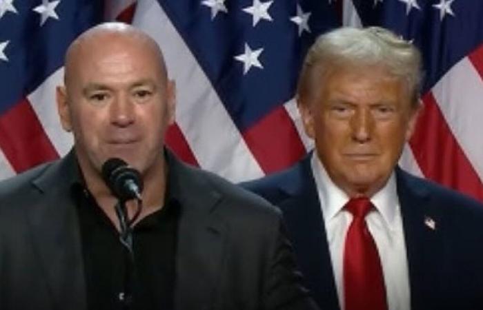 Même Donald Trump n’est pas en sécurité alors que l’élu présidentiel devient la proie du mème viral de Dana White et Jon Jones