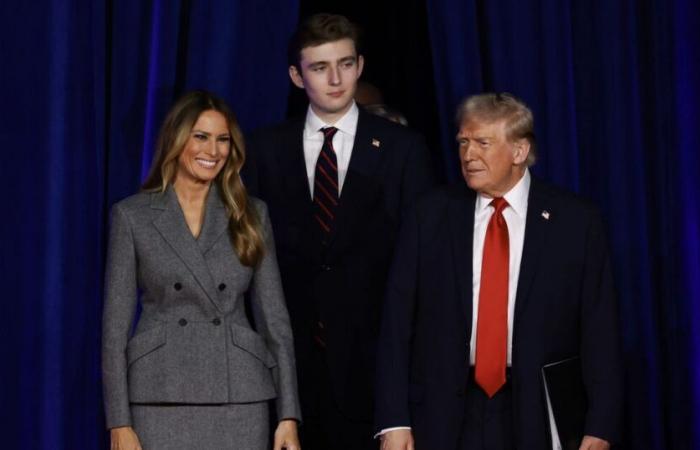 Tout le monde dit la même chose lorsque Barron Trump rejoint papa Donald sur scène | Monde