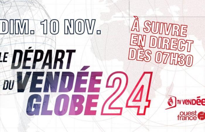 Vendée Globe 2024 – The start of the 10th edition live from Les Sables d’Olonne