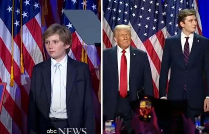 La remarquable poussée de croissance de Barron Trump