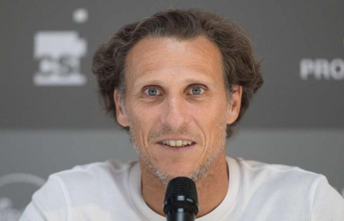 “Rien à prouver”, juge Diego Forlan avant son premier match de tennis professionnel